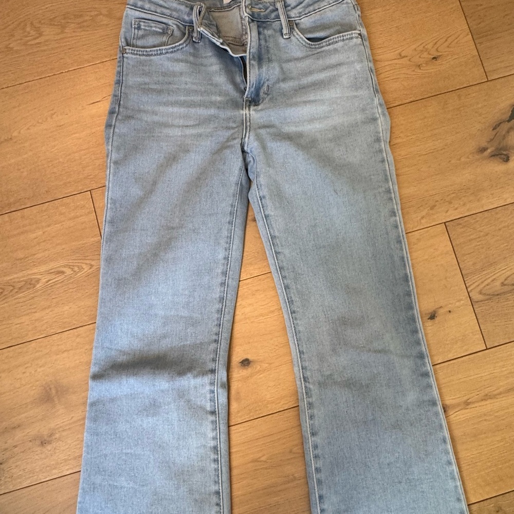 Just Black Women's Light Blue Straight Leg Jeans